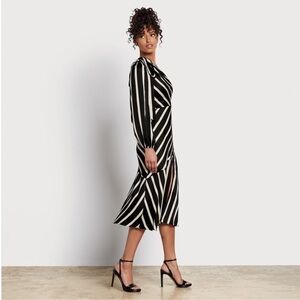 NWOT Sam Edelman French Stripe Maxi Dress